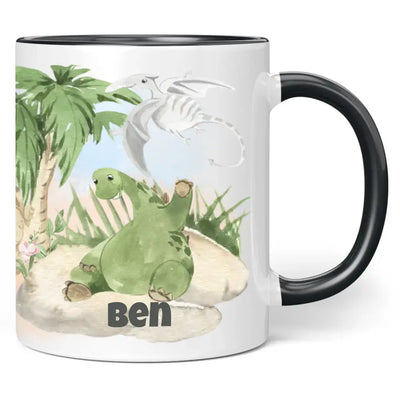 Tasse "Dinos" personalisiert mit Namen