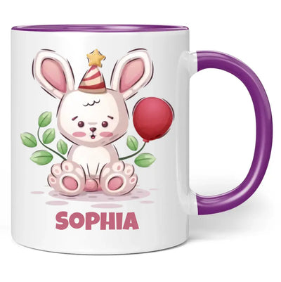 Tasse "Süßer Hase" personalisiert mit Namen