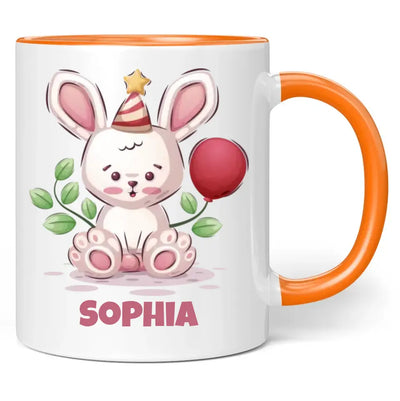 Tasse "Süßer Hase" personalisiert mit Namen