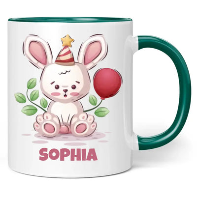 Tasse "Süßer Hase" personalisiert mit Namen