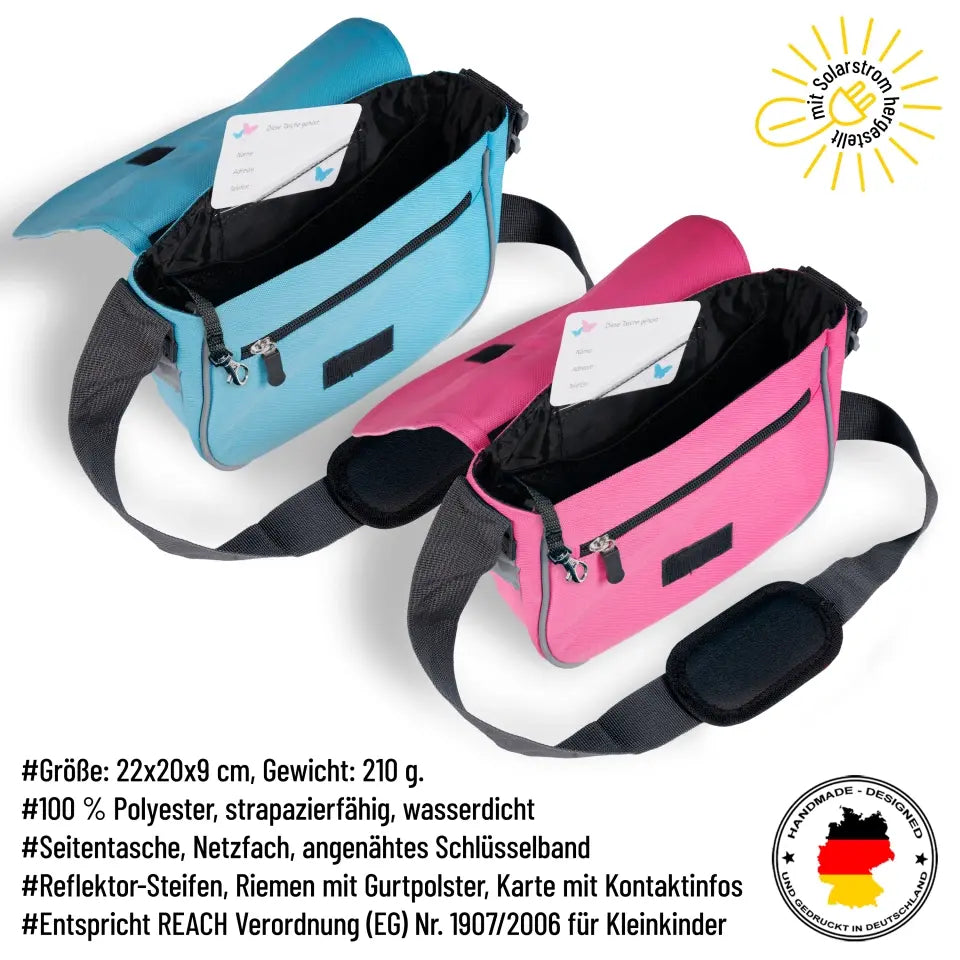 Kindergartentasche für Mädchen und Jungen mit Wunschname personalisiert "Babylöwe"