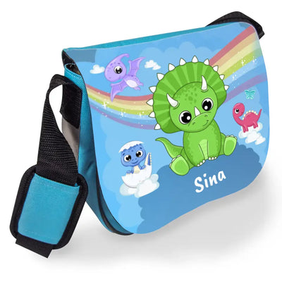 Kindergartentasche für Mädchen und Jungen mit Wunschname personalisiert "Babydino"