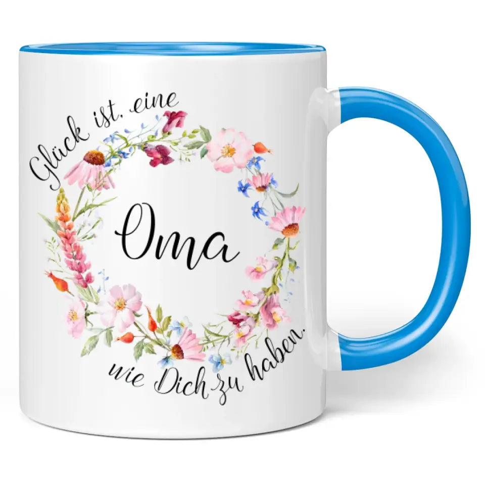 Tasse "Glück ist eine Oma wie dich zu haben!"