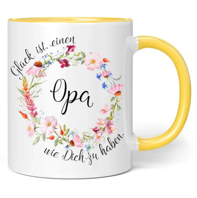 Tasse "Glück ist einen Opa wie dich zu haben!"