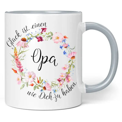 Tasse "Glück ist einen Opa wie dich zu haben!"