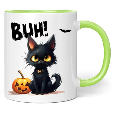 Tasse "Buh!" (Schwarze Katze)