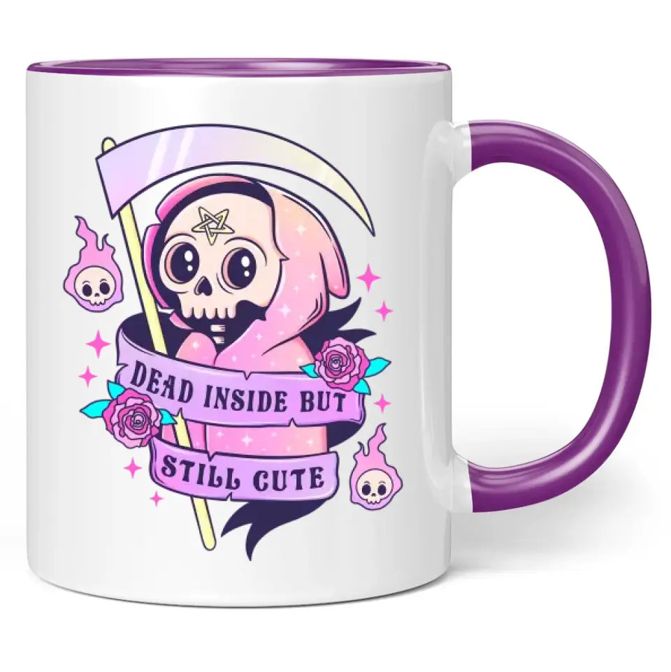 Tasse "dead inside but still cute"