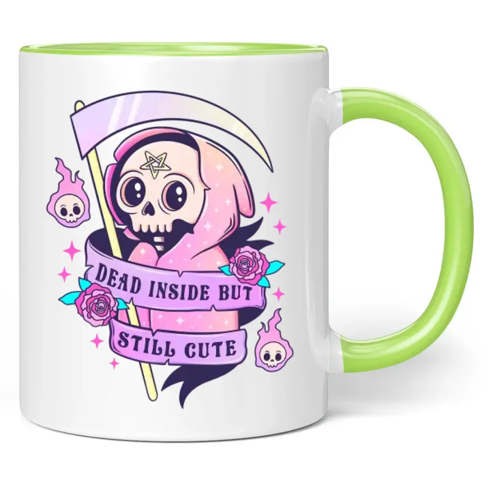 Tasse "dead inside but still cute"