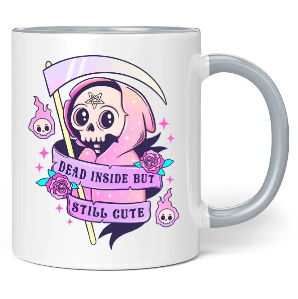 Tasse "dead inside but still cute"