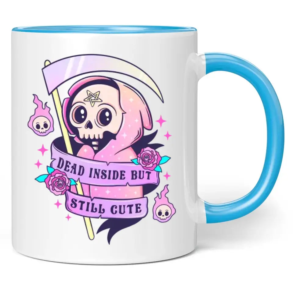 Tasse "dead inside but still cute"