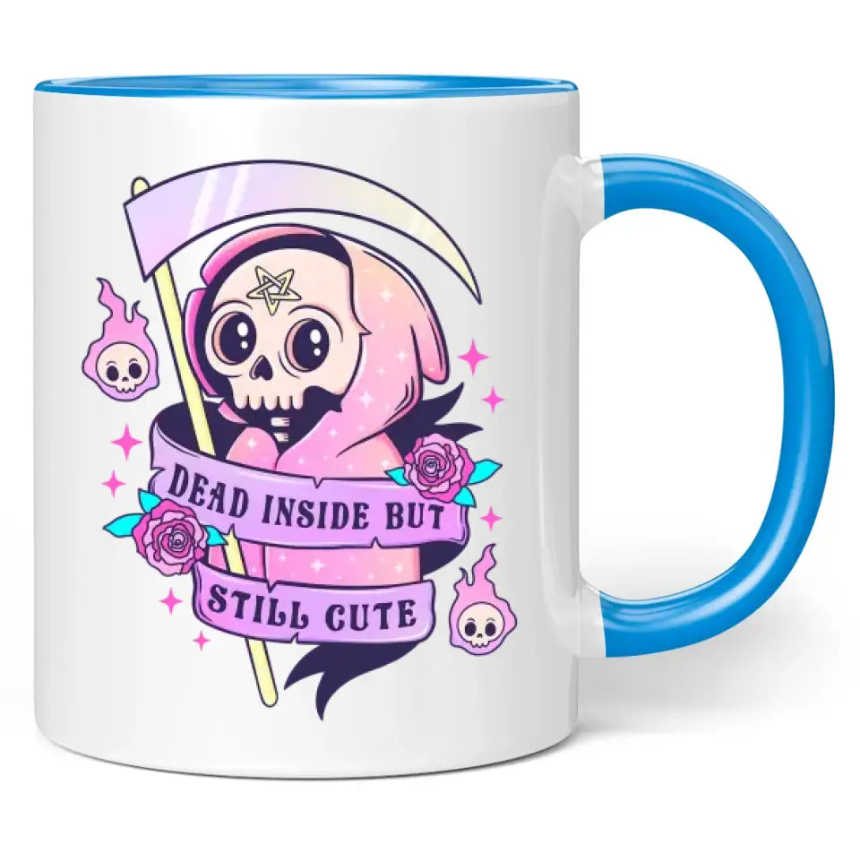 Tasse "dead inside but still cute"