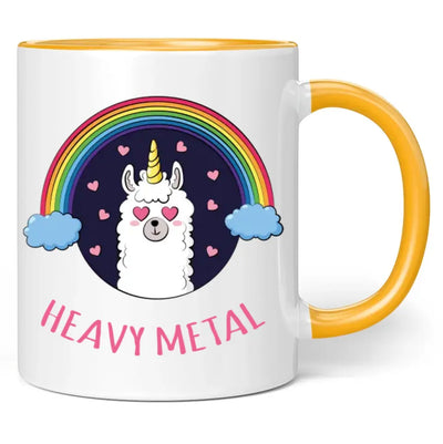 Tasse "Heavy Metal" (Lama-Motiv)