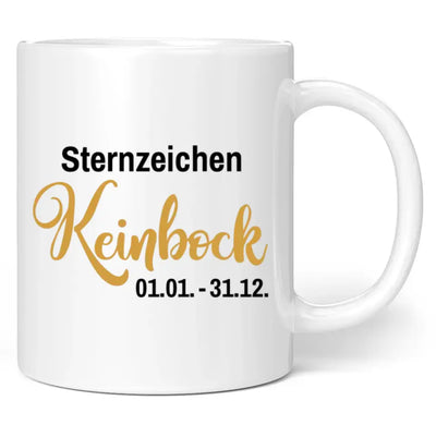 Tasse "Sternzeichen Keinbock"