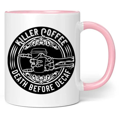 Tasse "Killer Coffee - death before decaf"