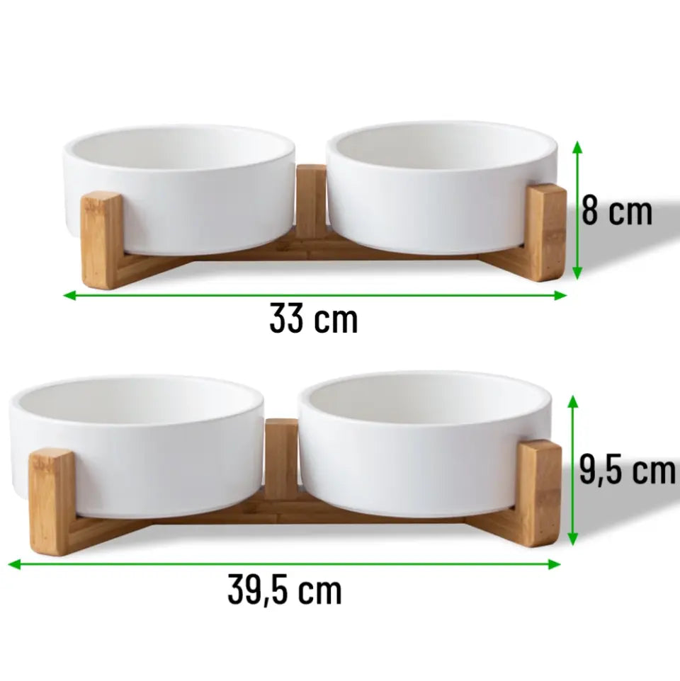 Futternäpfe mit / ohne Ständer - für Hunde und Katzen - hochwertige Keramik