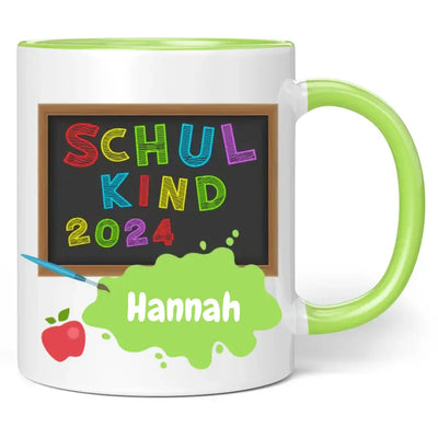 Tasse "Schulkind 2024" personalisiert mit Namen