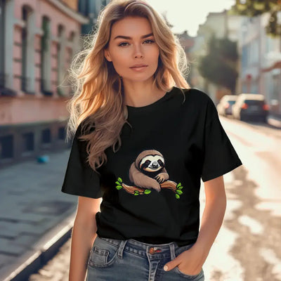 T-Shirt "Offizielles Schlafshirt von Wunschname" mit anpassbarem Druck