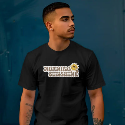 T-Shirt "Morning Sunshine" mit anpassbarem Druck