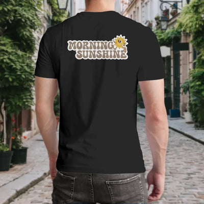 T-Shirt "Morning Sunshine" mit anpassbarem Druck