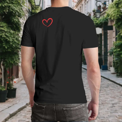 T-Shirt "I love my hot girlfriend" mit anpassbarem Druck