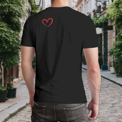 T-Shirt "I love my hot boyfriend" mit anpassbarem Druck