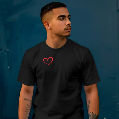 T-Shirt "I love my hot boyfriend" mit anpassbarem Druck