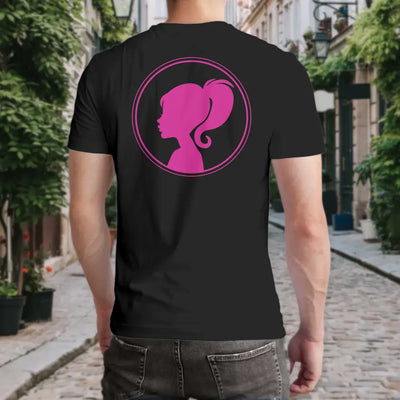 T-Shirt "Frauensilhouette" mit anpassbarem Druck