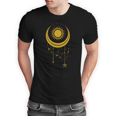 T-Shirt "Sonne & Mond" mit anpassbarem Druck
