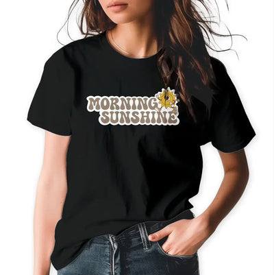 T-Shirt "Morning Sunshine" mit anpassbarem Druck