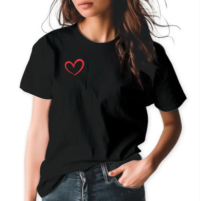 T-Shirt "I love my hot girlfriend" mit anpassbarem Druck
