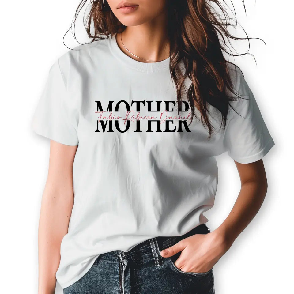 T-Shirt "Mother" mit Wunschtext