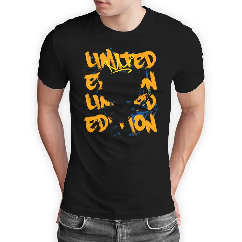 T-Shirt "limited edition" mit anpassbarem Druck