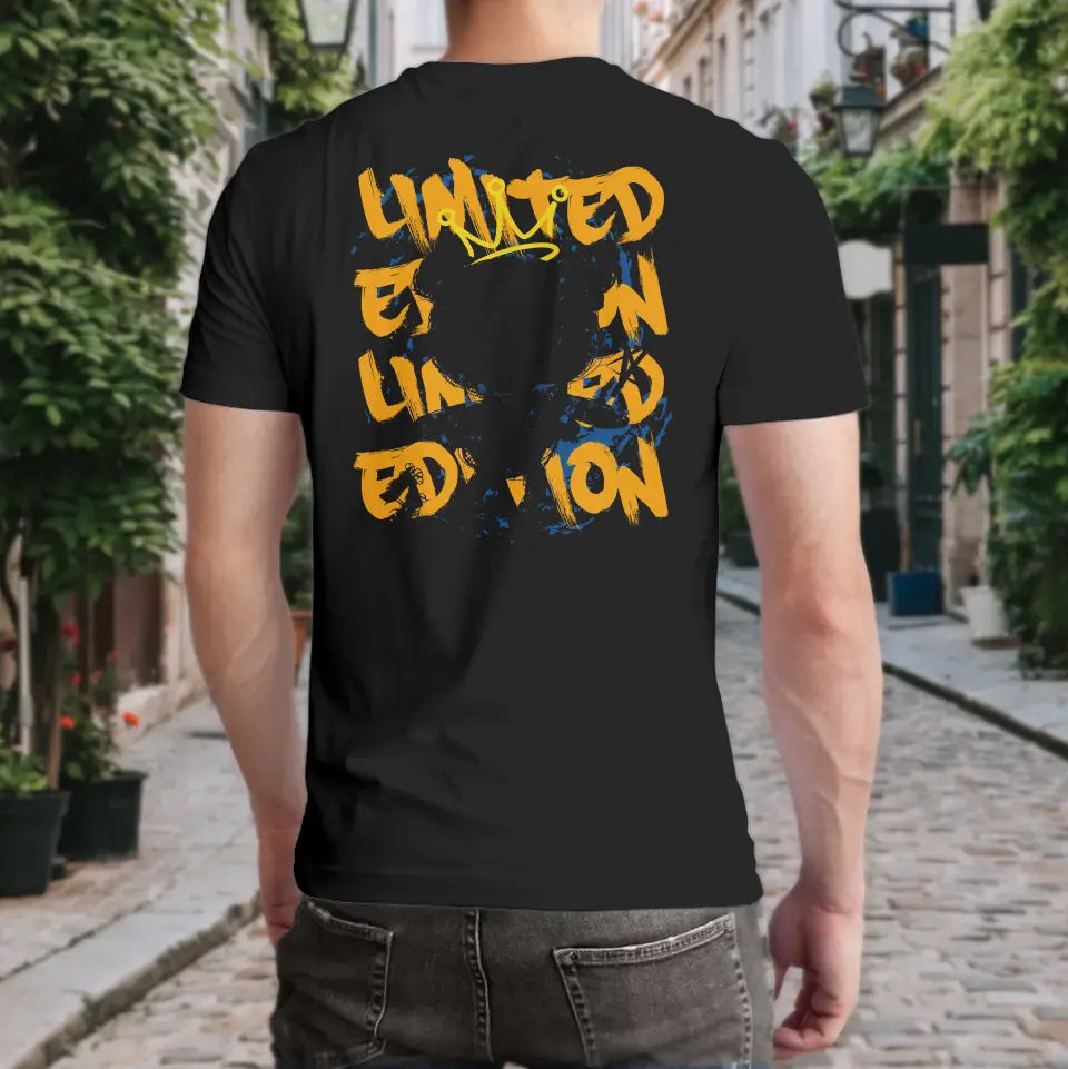 T-Shirt "limited edition" mit anpassbarem Druck