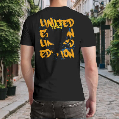 T-Shirt "limited edition" mit anpassbarem Druck