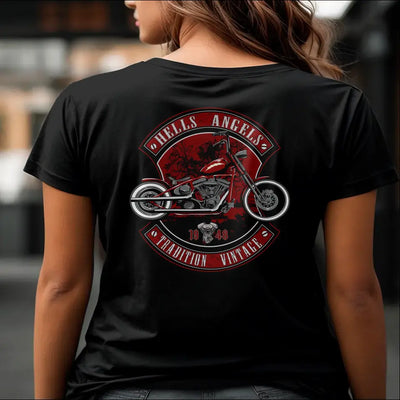 T-Shirt "Hells Angels - Tradition Vintage" mit anpassbarem Druck