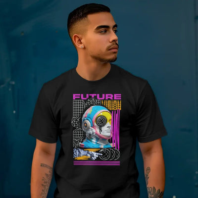 T-Shirt "Future Vision" mit anpassbarem Druck