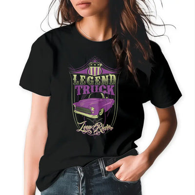 T-Shirt "Legend Truck - Low Rider" mit anpassbarem Druck