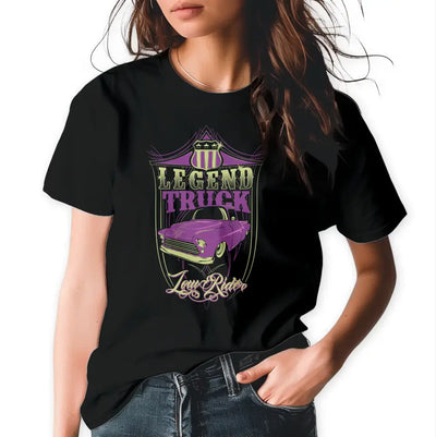 T-Shirt "Legend Truck - Low Rider" mit anpassbarem Druck