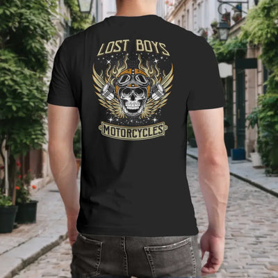 T-Shirt "Lost Boys Motorcycle" mit anpassbarem Druck