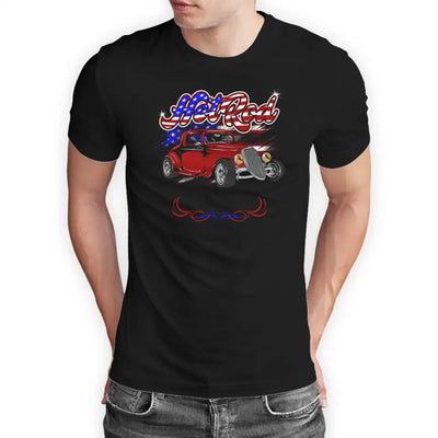 T-Shirt "Hot Rod - American" mit anpassbarem Druck