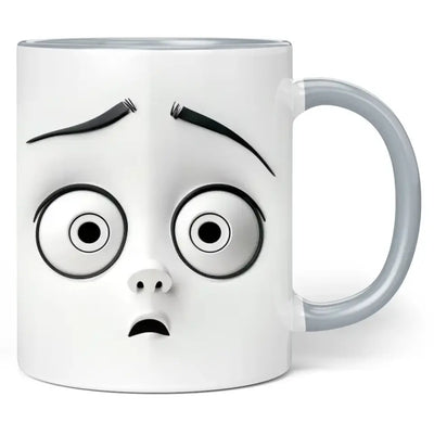Tasse "Unsicheres Gesicht"