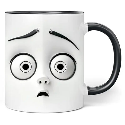 Tasse "Unsicheres Gesicht"