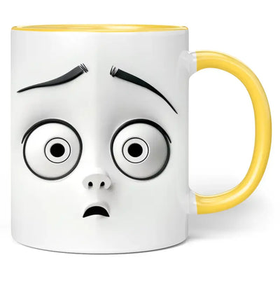 Tasse "Unsicheres Gesicht"