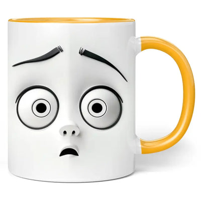 Tasse "Unsicheres Gesicht"