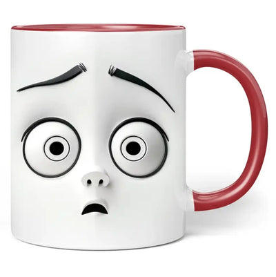 Tasse "Unsicheres Gesicht"