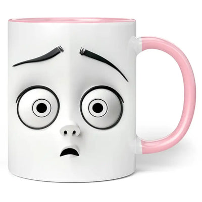 Tasse "Unsicheres Gesicht"