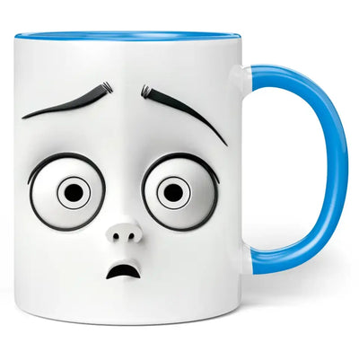 Tasse "Unsicheres Gesicht"