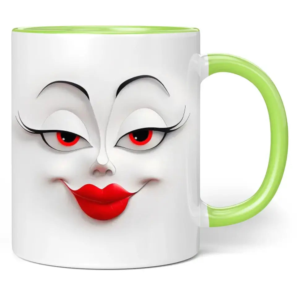 Tasse "Flirty Gesicht"