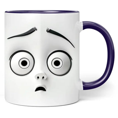Tasse "Unsicheres Gesicht"