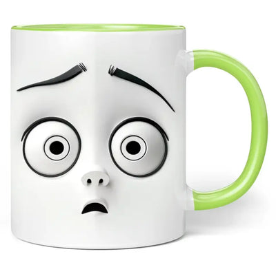 Tasse "Unsicheres Gesicht"